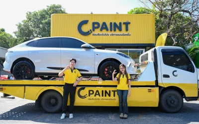 C PAINT เปิดตัว Pop-up Store ศูนย์ซ่อมสีรูปแบบใหม่